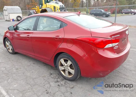 2011 Hyundai Elantra Gls (Ulsan Plant) из США, поврежденный, VIN KMHDH4AE6BU149693